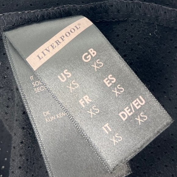 Liverpool Perforated Drape-front Jacket | Extra Small - Picture 7 of 8